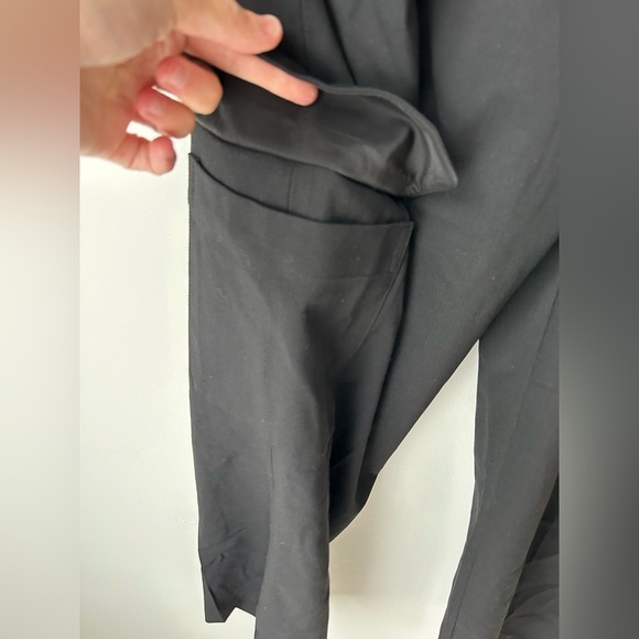 Aritzia Babaton twill wool high waist Rojo Cargo Pant - Picture 4 of 13